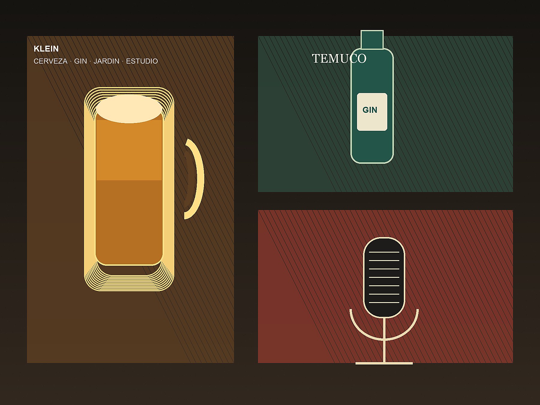 Universo Klein: cerveza, gin y estudio en Temuco